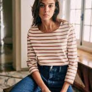 Sezane Colette Mariniere top xxs